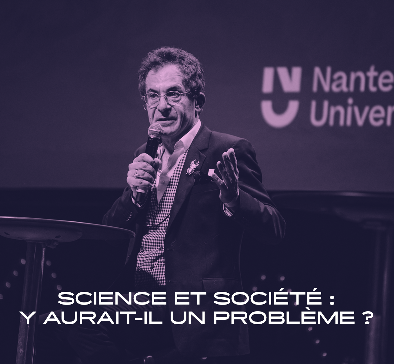 Science et société : y aurait-il un problème ?